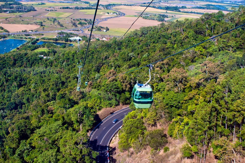 Cairns Skysail - Seilbahn nach Kuranda auf den Atherton Tablelands im tropischen Nord-Queensland - ©Norman - stock.adobe.com