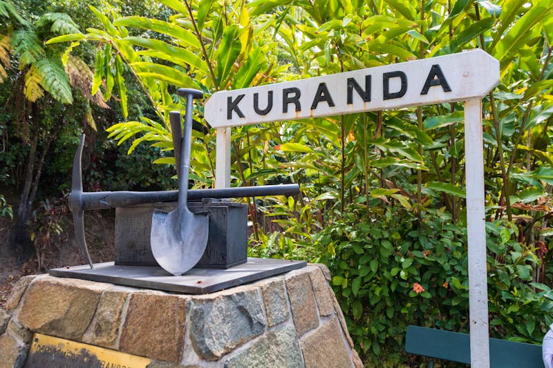 Kuranda Scenic Railway in Queensland - Bahnstation  - ©jeho.photography - stock.adobe.com
