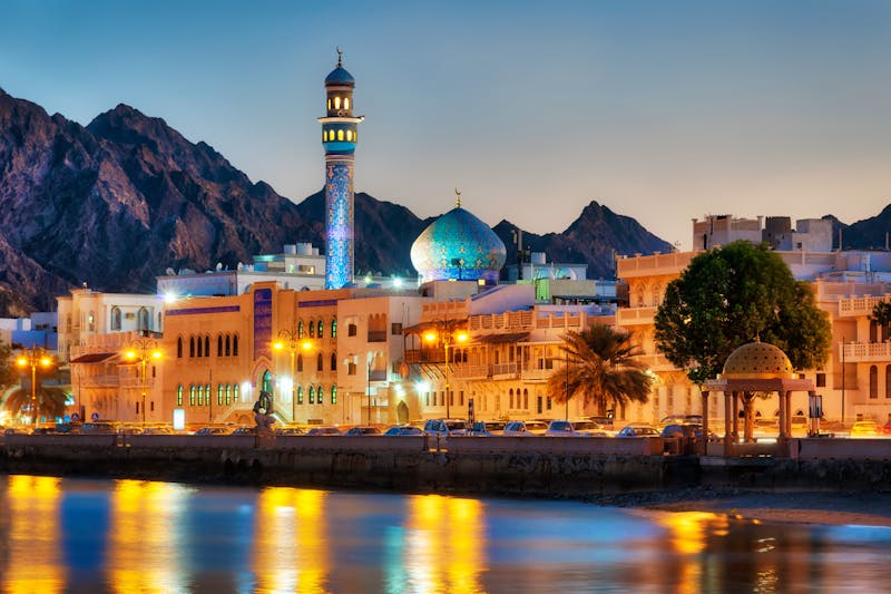 Muttrah in Muscat am Abend - ©Lukas - stock.adobe.com