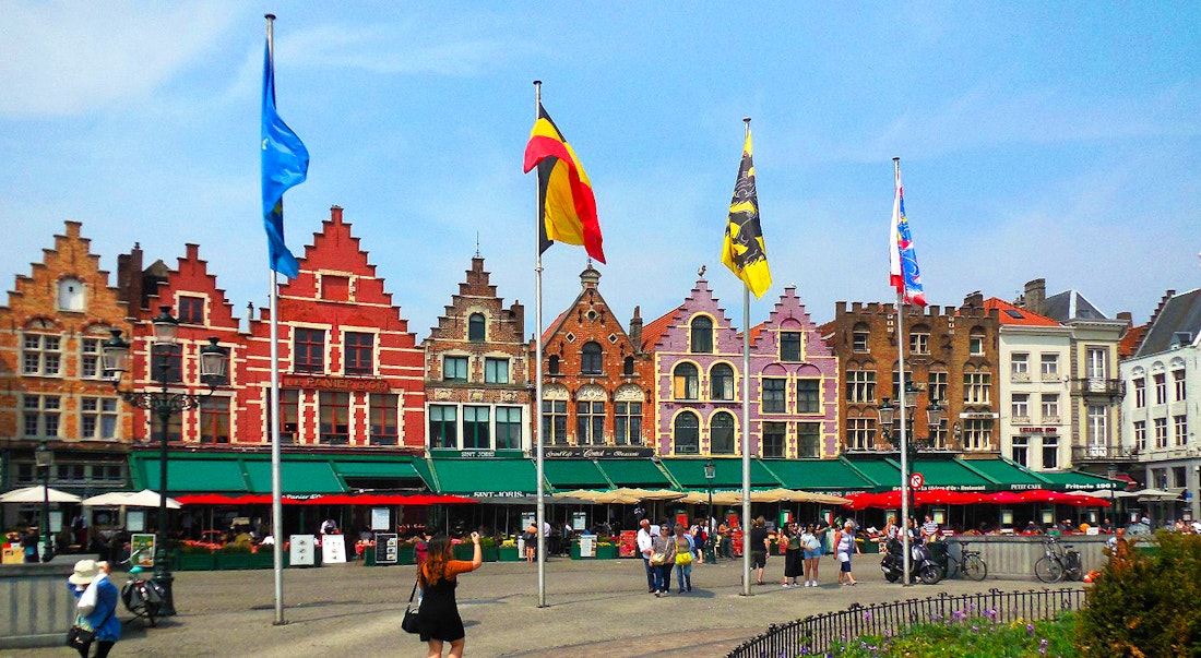 Grote Markt in Brügge – © Kerstin Hugel - Eberhardt TRAVEL