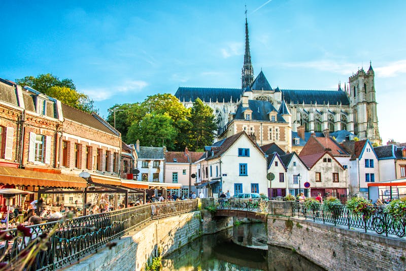 Kathedrale und Kanäle in Amiens - ©Kealia - stock.adobe.com