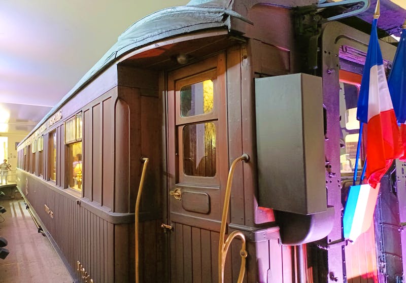 Waggon, in dem der Waffenstillstand 1918 unterzeichnet wurde - Compiègne - ©Eberhardt TRAVEL