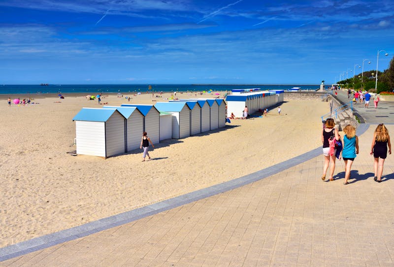 Strand von Boulogne-sur-Mer am Atlantik - ©Image'in - stock.adobe.com