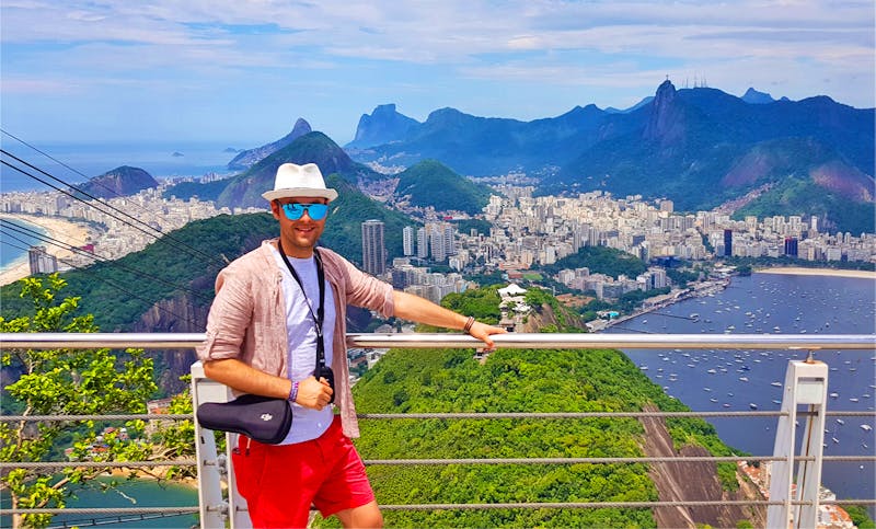 Blick vom Zuckerhut in Rio de Janeiro  - ©Jacob Spangenberg - Eberhardt TRAVEL