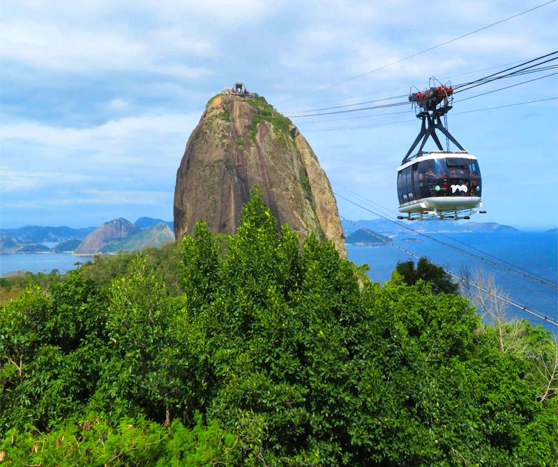 Seilbahnfahrt auf den Zuckerhut in Rio de Janeiro - &copy;Anna Stiebing - Eberhardt TRAVEL