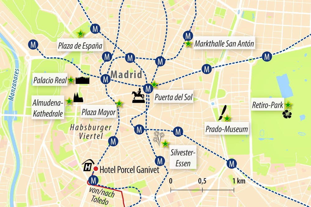 Ihre Reiseroute ES-YYMAD – © Eberhardt TRAVEL