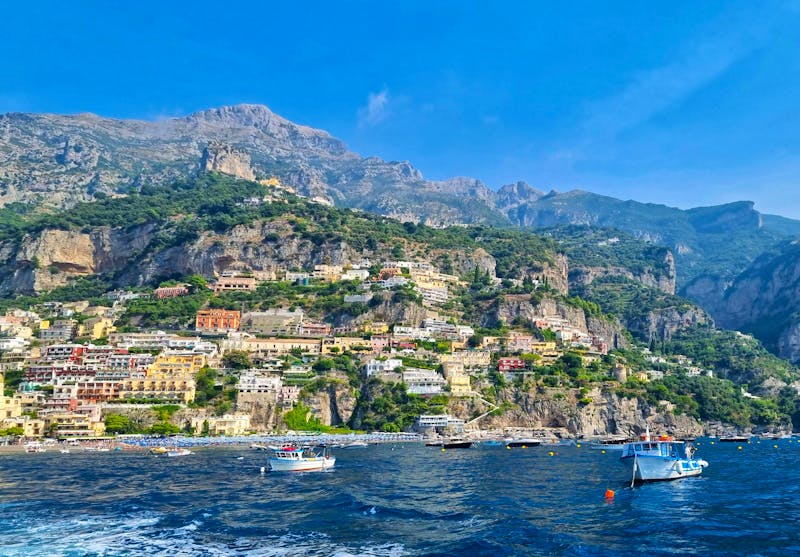 Schifffahrt entlang der Amalfiküste - Positano  - ©Katrin Deutschbein - Eberhardt TRAVEL
