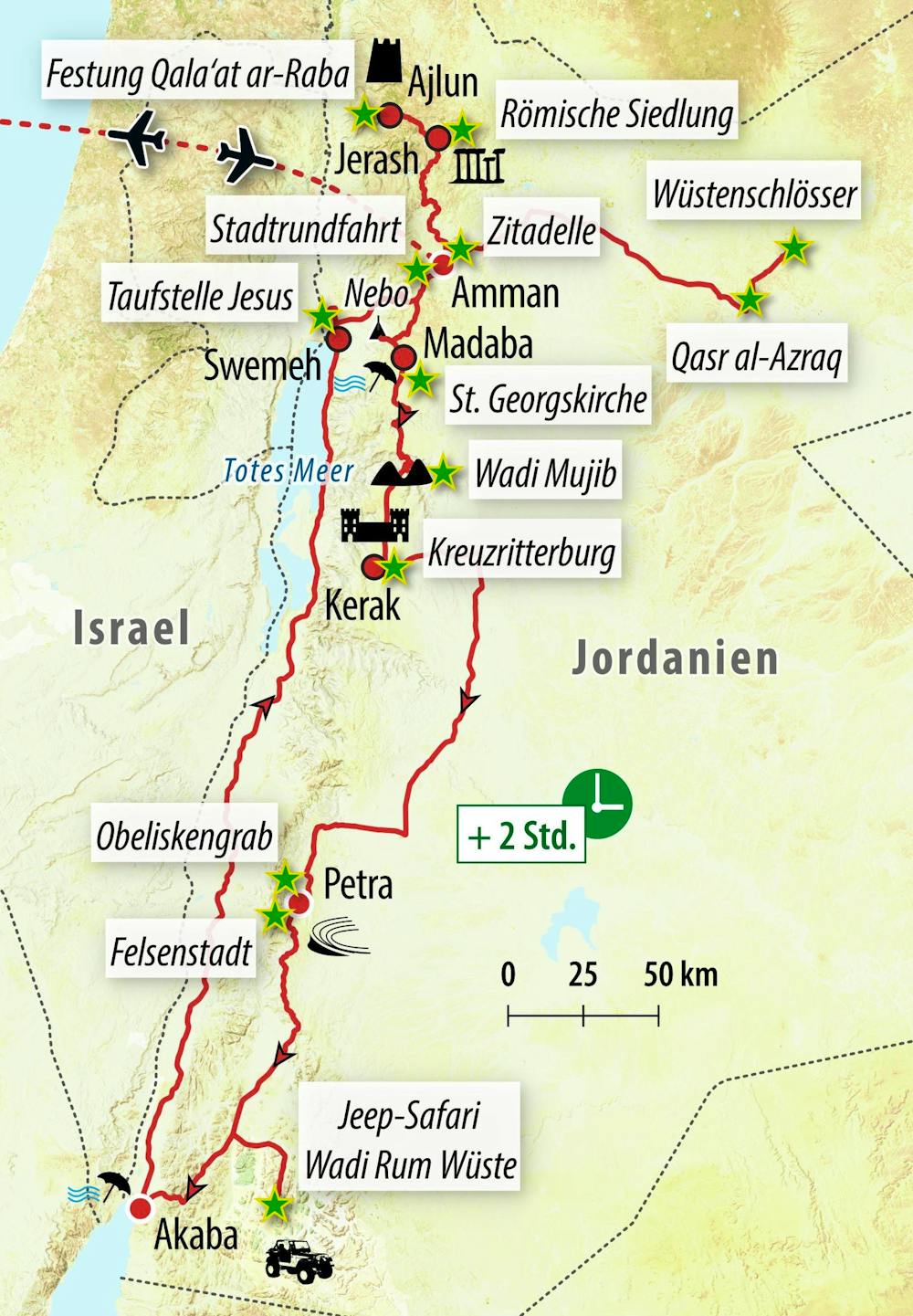 Ihre Reiseroute – © Eberhardt TRAVEL