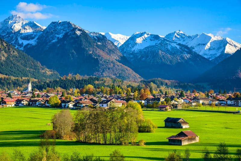 Oberstdorf in den Allgäuer Alpen - ©ARochau - stock.adobe.com