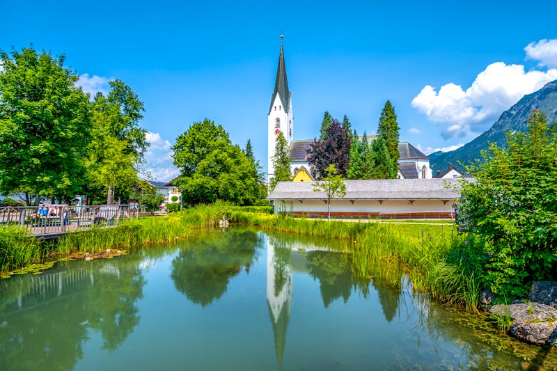 Kirche in Oberstdorf im Allgäu - ©Sina Ettmer - stock.adobe.com