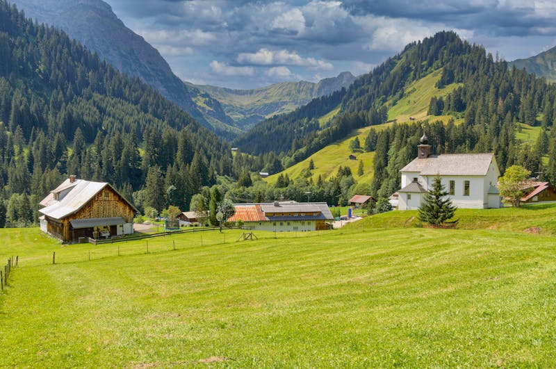 Urlaubsort Baad im Kleinwalsertal - ©travelpeter - stock.adobe.com
