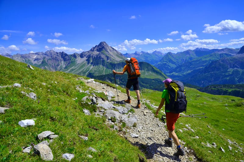 Bergwanderung vom Kleinwalsertal - ©Andreas P - stock.adobe.com
