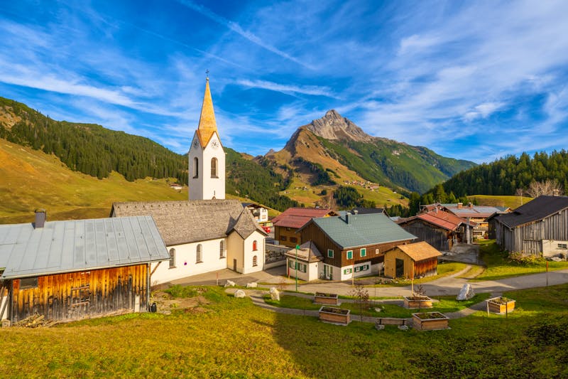 Warth am Arlberg in der Region Vorarlberg - ©TRAVEL EASY - stock.adobe.com