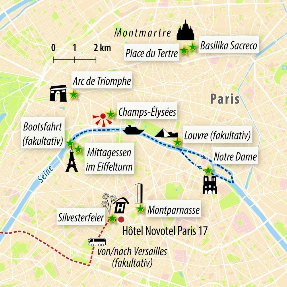 Ihre Reiseroute FR-YYEIF – © Eberhardt TRAVEL 