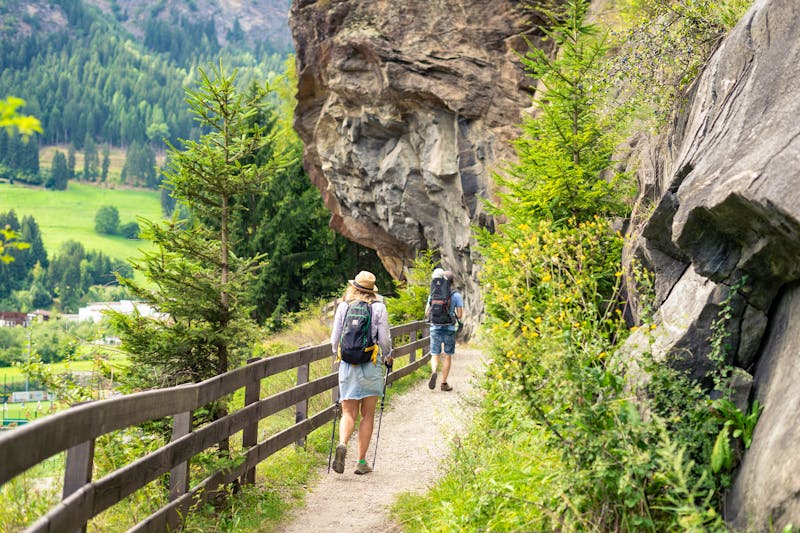Wanderer in der Passerschlucht - ©ams - stock.adobe.com