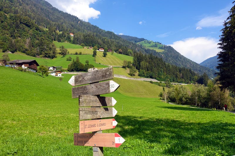 Wanderung auf dem Schluchtenweg Passeiertal  - ©etfoto - stock.adobe.com