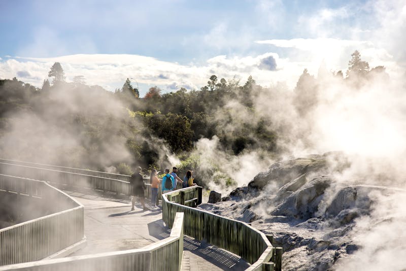 Rotorua in der Bay of Plenty - &copy;Miles Holden - Tourism New Zealand