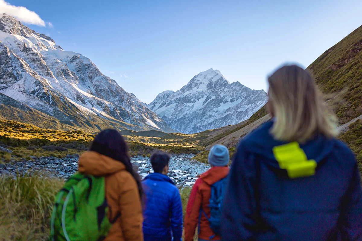 Hooker Valley Track im Mount Cook-Nationalpark&nbsp;&ndash;&nbsp;&copy;&nbsp;Miles Holden - Tourism New Zealand