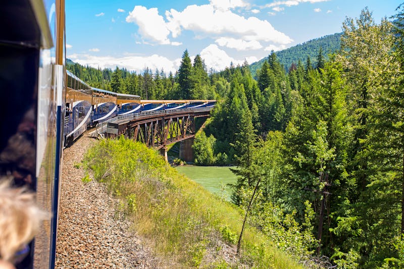 Rocky Mountaineer Zug in Kanada - ©Rocky Mountaineer