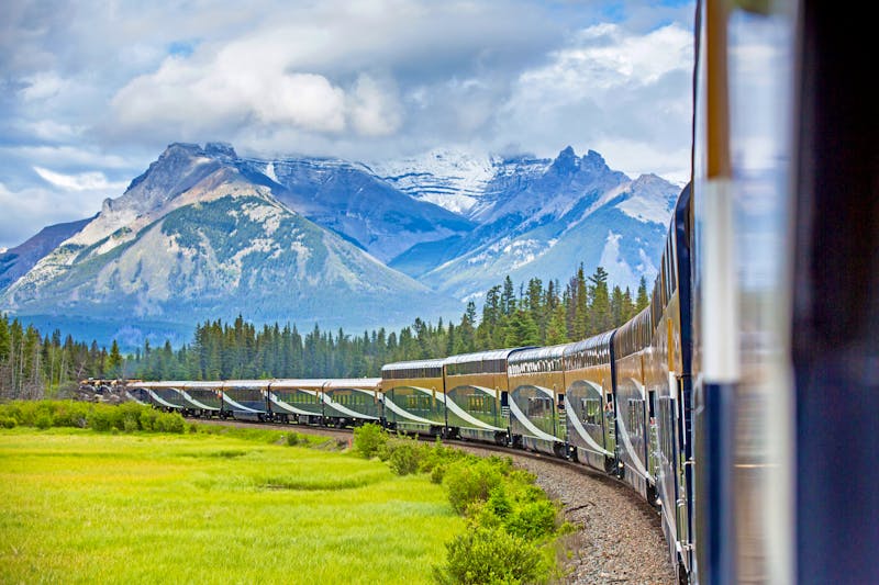 Rocky Mountaineer Zug in Kanada - ©Rocky Mountaineer