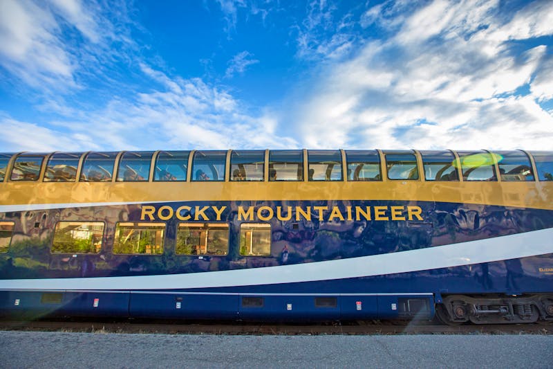 Rocky Mountaineer Zug - Panoramawagen - ©Rocky Mountaineer
