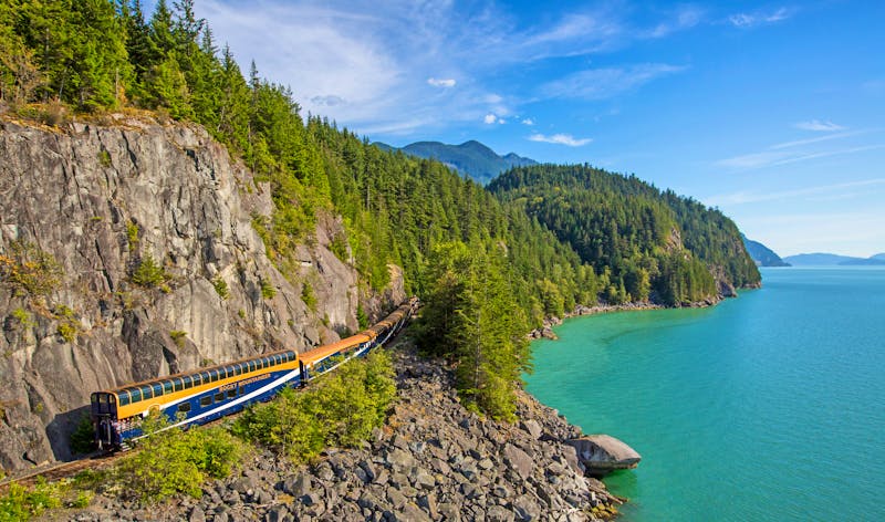 Zugfahrt mit dem Rocky Mountaineer - Sea to Sky in British Columbia - ©Rocky Mountaineer