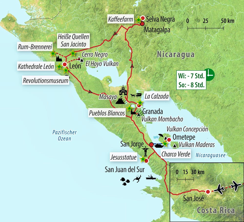 Ihre Reiseroute – © Eberhardt TRAVEL