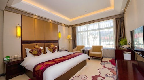 Zimmerbeispiel Tangka Hotel Lhasa – © Tangka Hotel
