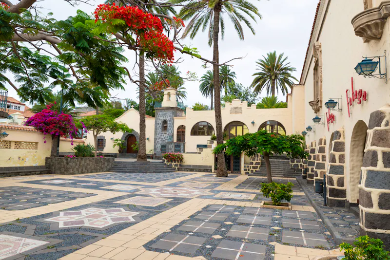 Pueblo Canario - Hof in Las Palmas de Gran Canaria - &copy;villorejo - stock.adobe.com