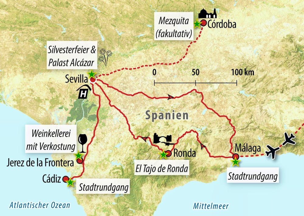 Ihre Reiseroute ES-YYAND  – © Eberhardt TRAVEL 