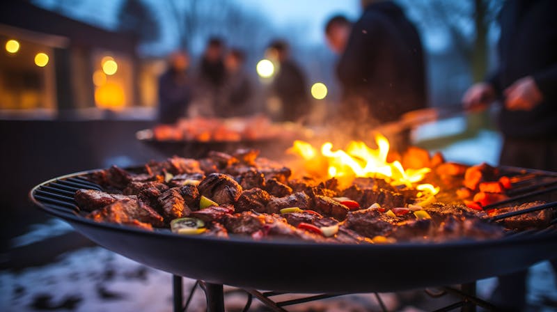 Winter Barbecue - ©sonatik - stock.adobe.com