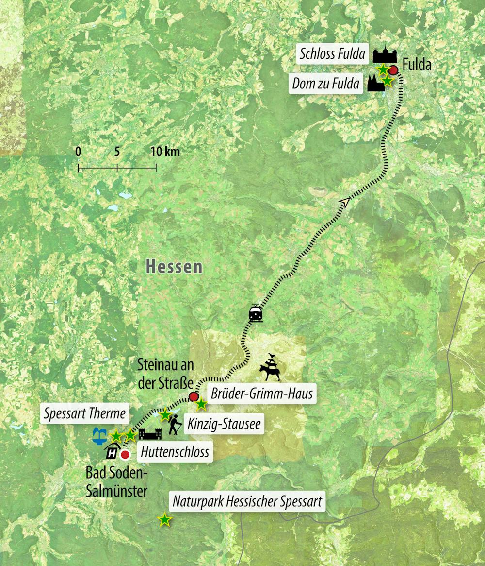Ihre Reiseroute – © Eberhardt TRAVEL