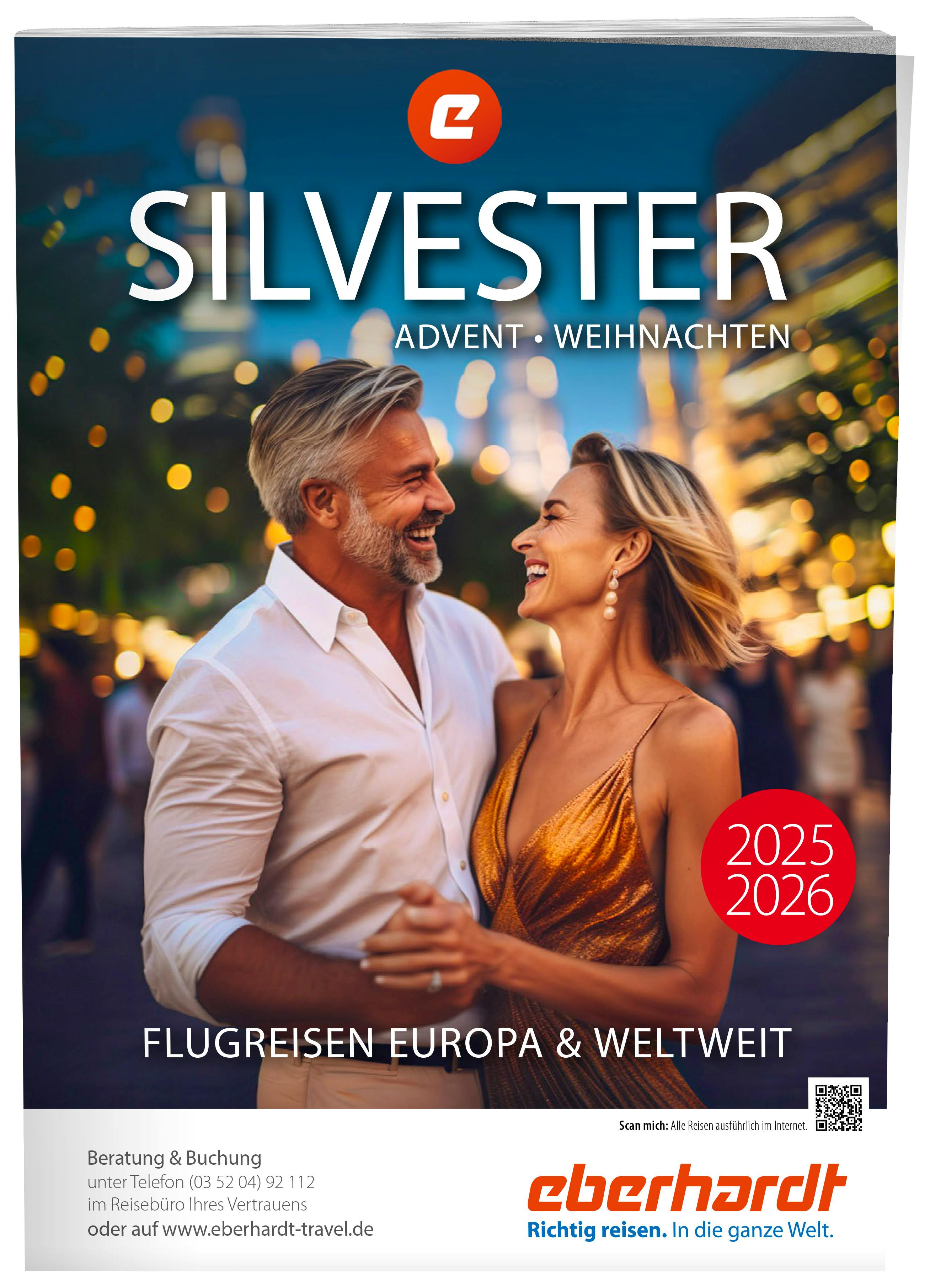 Silvester Flugreisen Europa & Fern 2025/2026