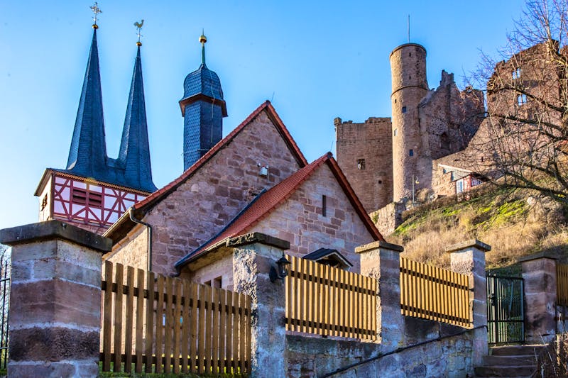 Burg Hanstein im Eichsfeld – Thüringen - ©Klaus Haase  - stock.adobe.com