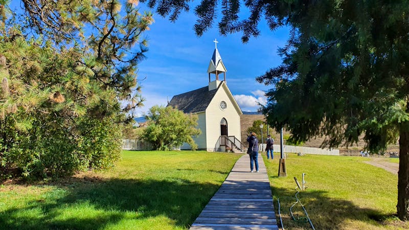 Kleine Kirche auf der O'Keefe Ranch im Okanagan Valley - ©Kristin Weigel - Eberhardt TRAVEL