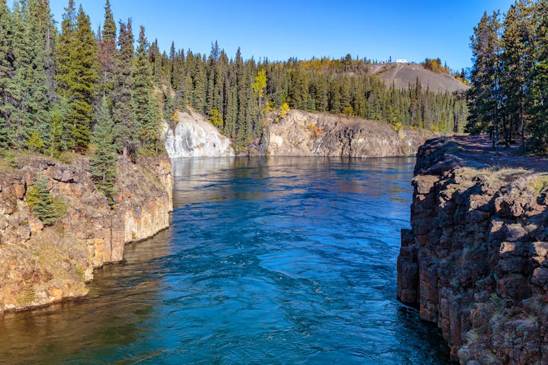 Miles Canyon - Yukon-Fluss bei Whitehorse - ©jefwod - stock.adobe.com