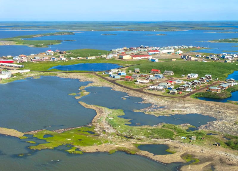 Tuktoyaktuk an der zur Beaufortsee im Norden Kanadas - ©Adam Jones - flickr.com