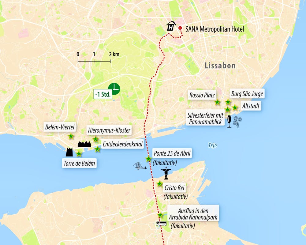 Ihre Reiseroute – © Eberhardt TRAVEL
