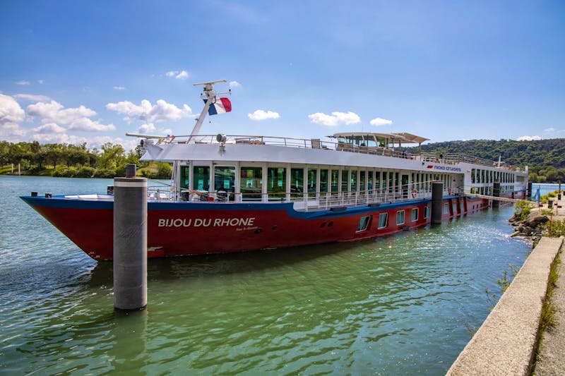 MS Bijou du Rhône in Viviers - ©Holger Leue / www.leue-photo.com