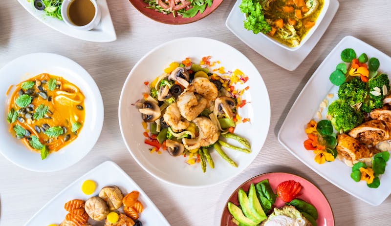 Mahlzeiten im SOFRA FIT & SPA Gesundheitsinstitut – ©IdeaSpa