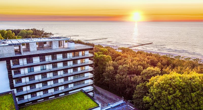 Luftaufnahme vom SOFRA FIT & SPA Gesundheitsinstitut – ©IdeaSpa
