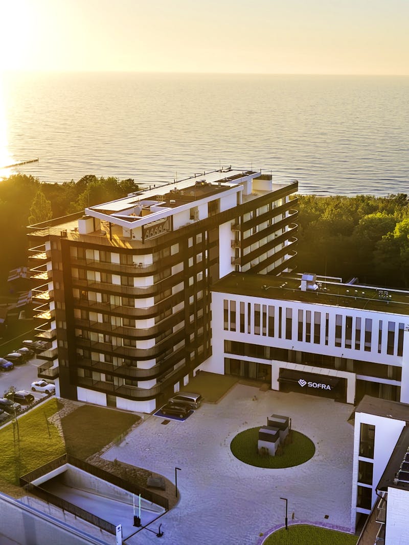 Luftaufnahme SOFRA FIT & SPA Gesundheitsinstitut – ©IdeaSpa