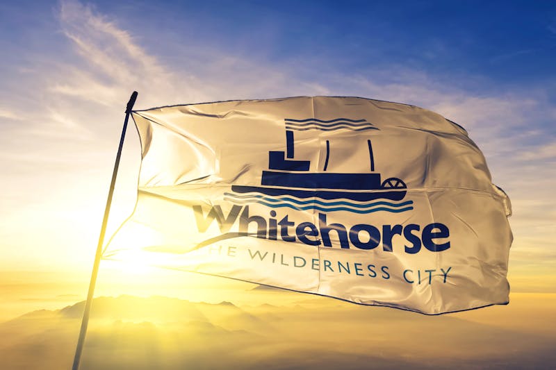 Flagge von Whitehorse im Yukon - ©Oleksii - stock.adobe.com