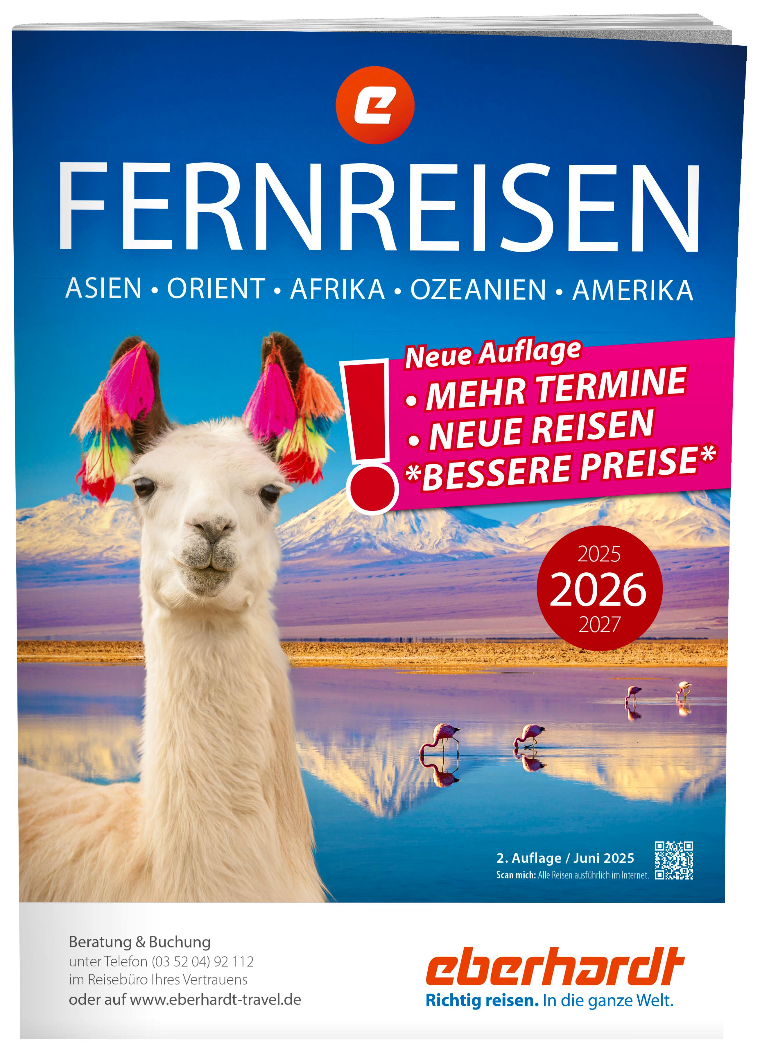 Fernreisen 2025 • 2026 • 2027