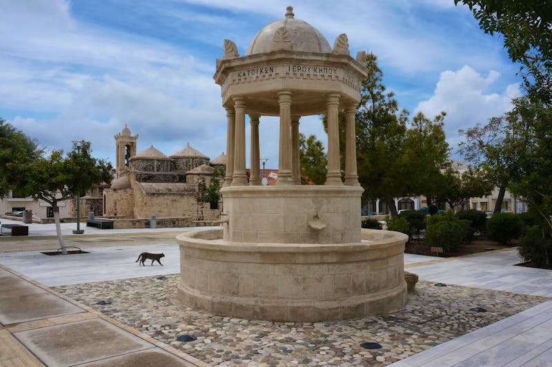 Agia Paraskevi mit Springbrunnen in Geroskipou - ©aerrant - stock.adobe.com