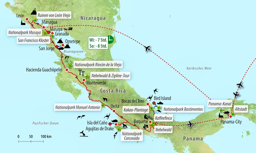 Ihre Reiseroute – © Eberhardt TRAVEL