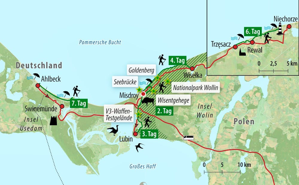 Ihre Reiseroute – © Eberhardt TRAVEL