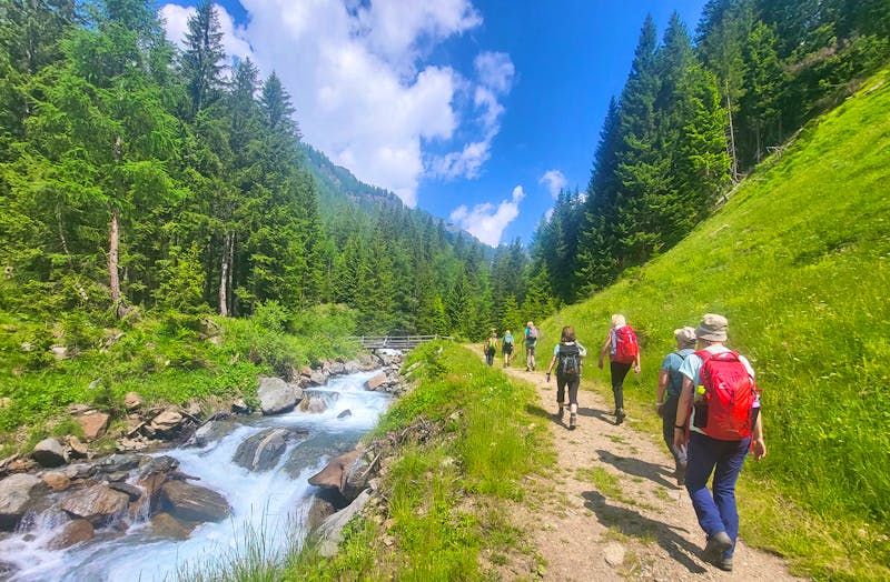 Wanderung im Rabbi-Tal im Trentino - ©Vivien Fiedler - Eberhardt TRAVEL