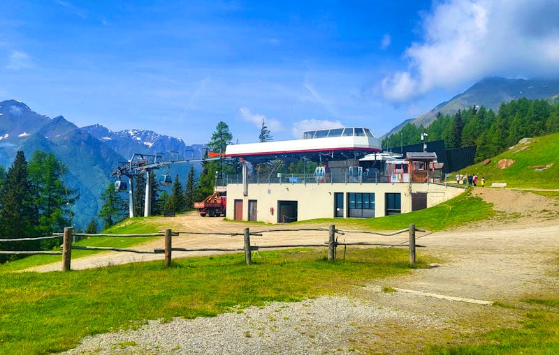 Wanderung im Peio-Tal - Seilbahnstation - ©Vivien Fiedler - Eberhardt TRAVEL