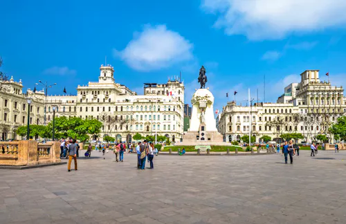 Plaza San Martin in Lima  &ndash; &copy; javarman - stock.adobe.com